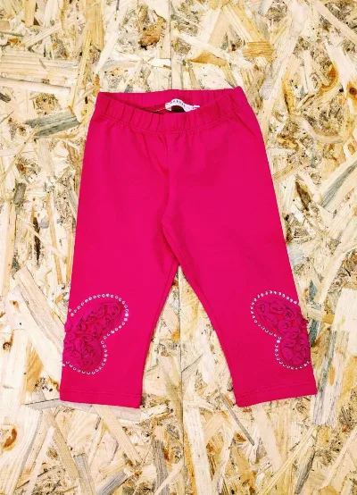 Raspberry 3/4 Length Leggings 10693