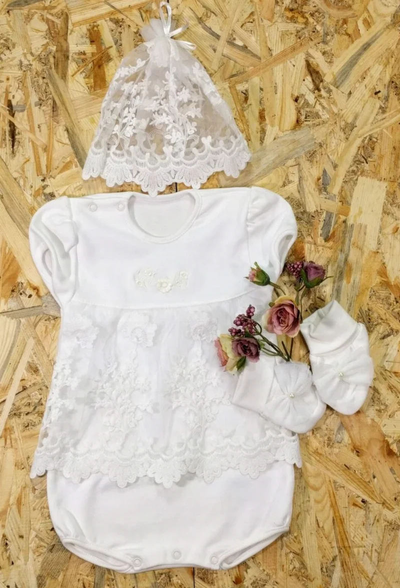 Комплект для хрещення Ажур 5331