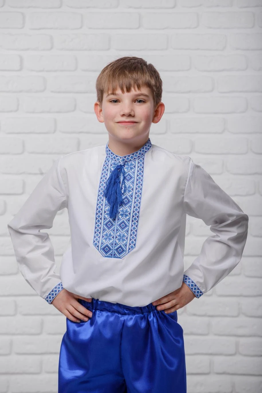 Вишиванка Козачок синя