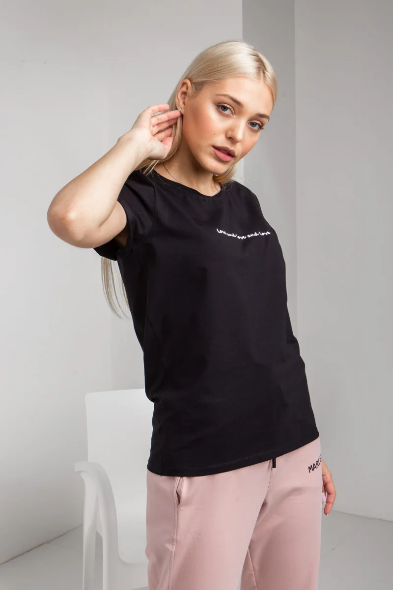 Футболки Ленс 5035 чорна