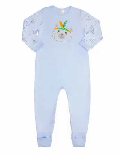 Sleepsuit coverall 108426 blue
