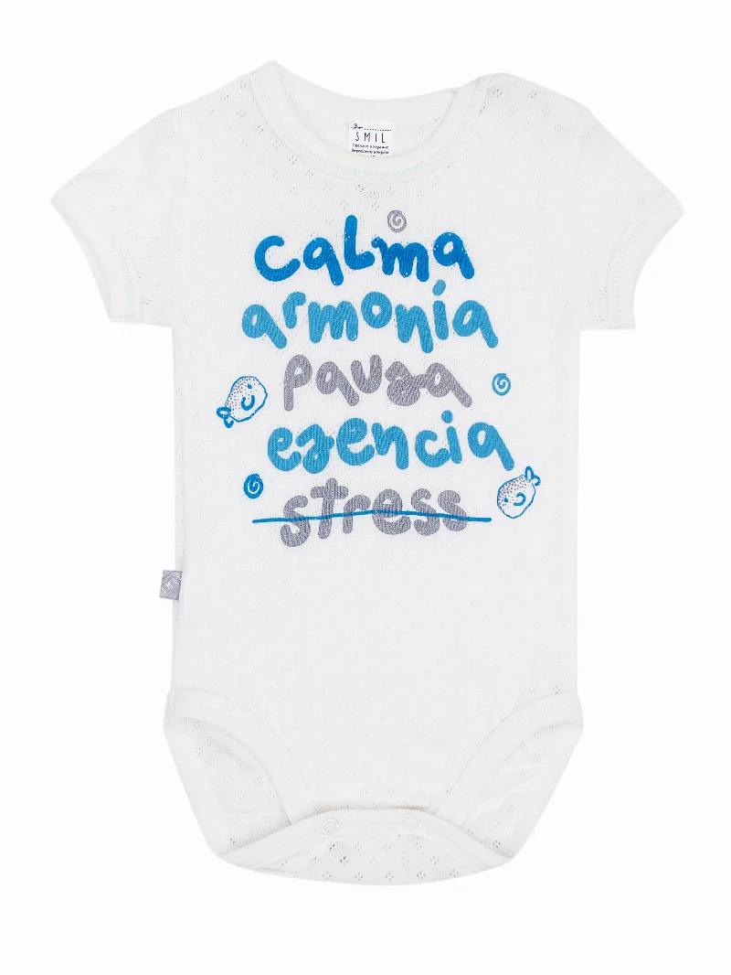 Боді-футболка 102454 блакитна