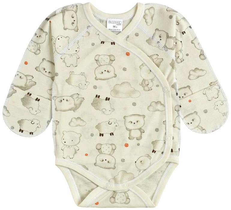 Боді сорочечка 19293-03 Ведмедики-баранчики кулир