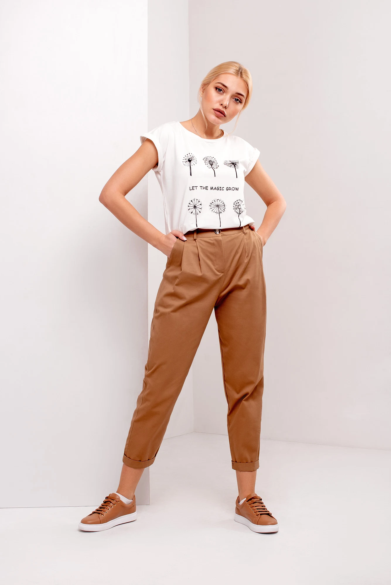Laurent Trousers 5009 Cappuccino