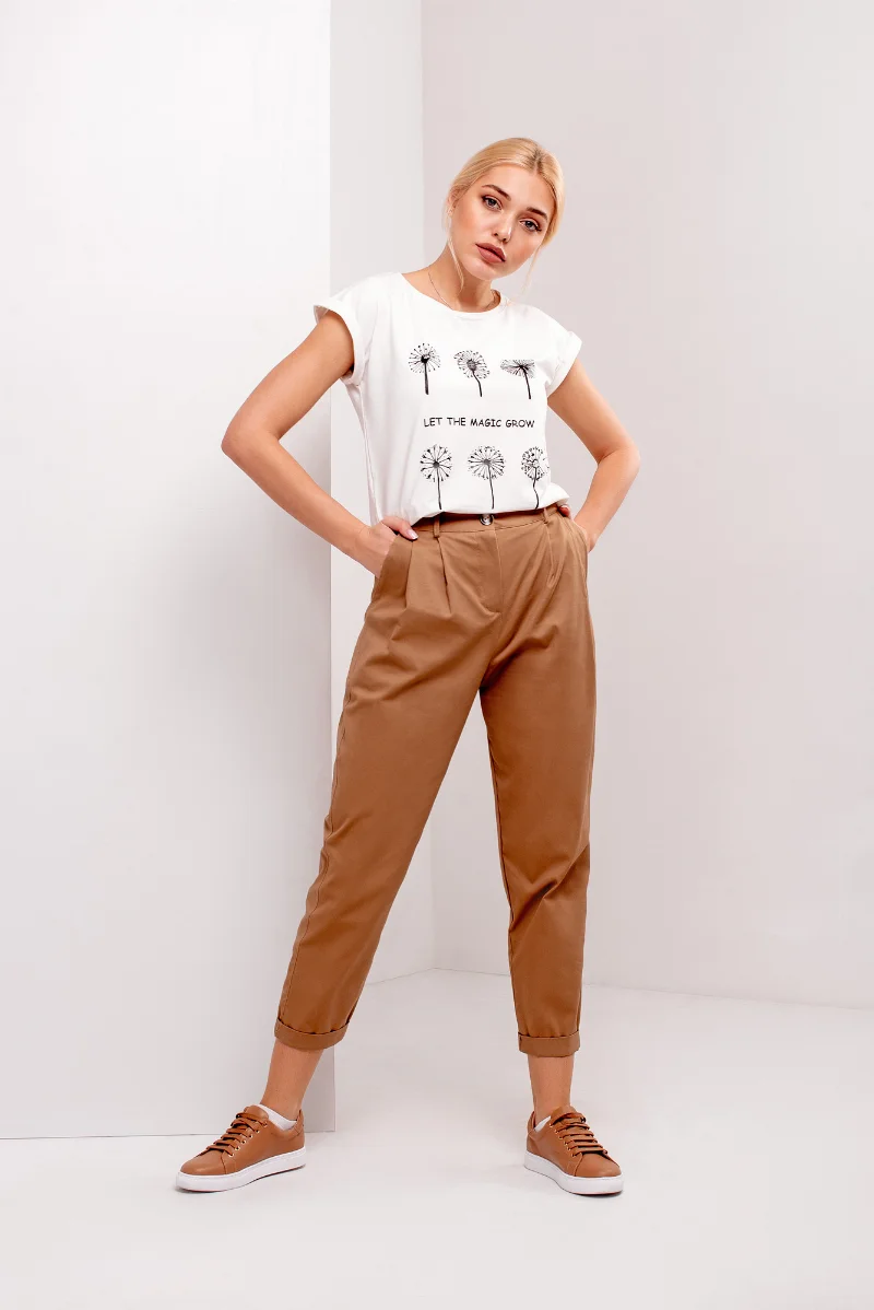 Laurent Trousers 5009 Cappuccino
