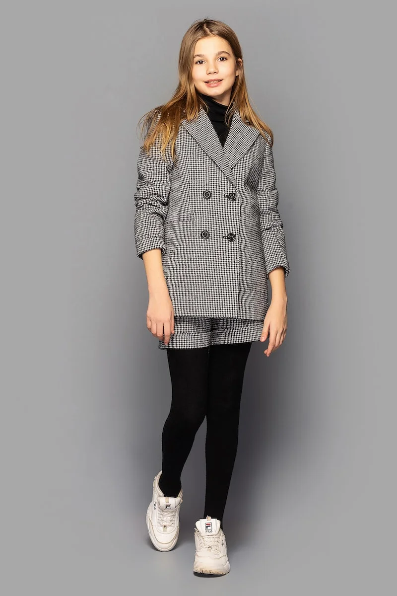 Jacket for girl Betty gray
