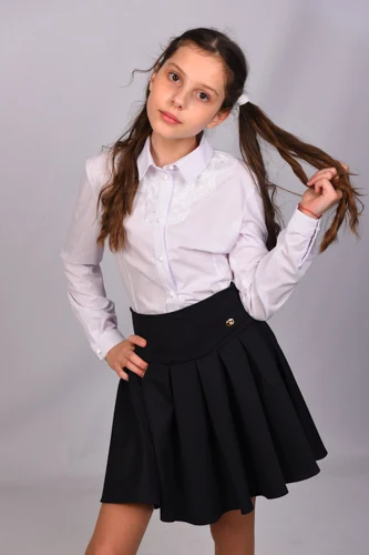 Skirt school assorted 17 black