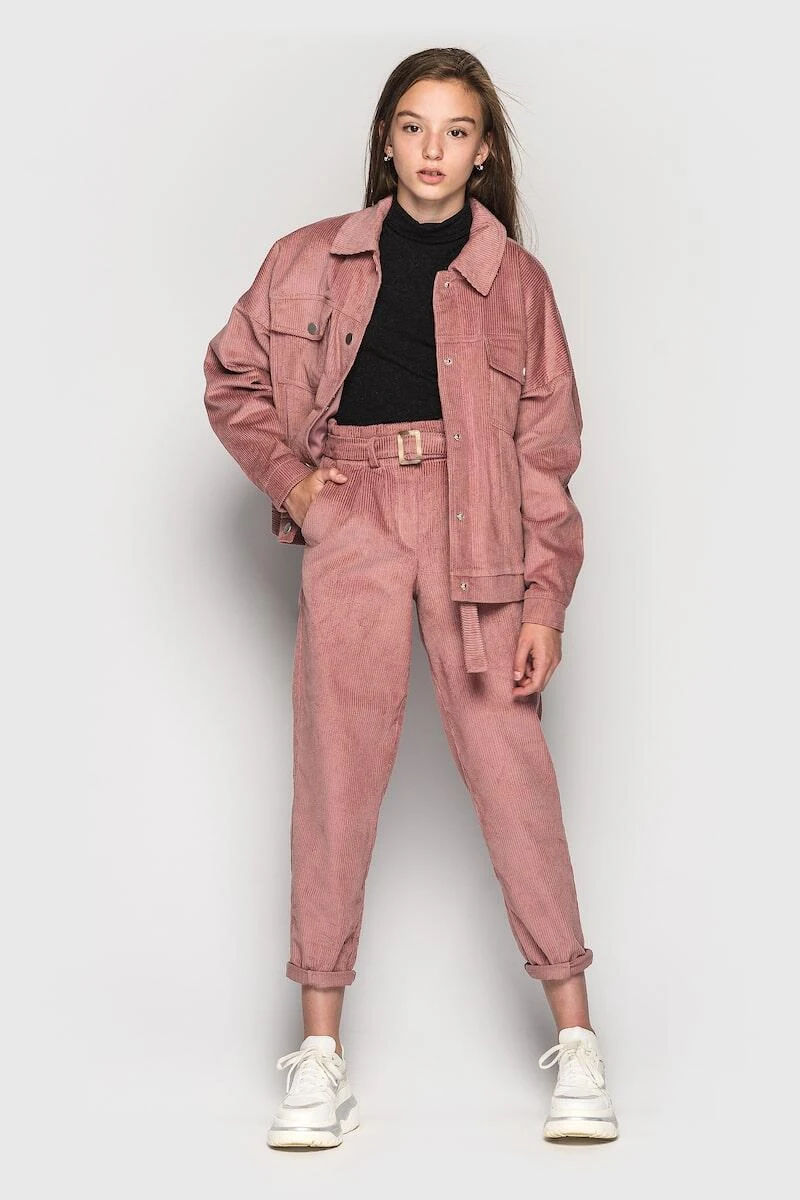 Куртка для дівчинки Белінда пудра