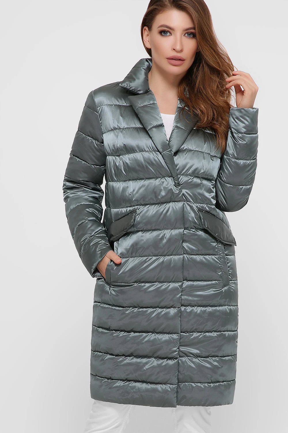 Куртка LS-8867-30 изумрудная