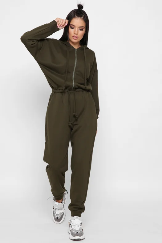 Jumpsuit KB-6138-1 khaki