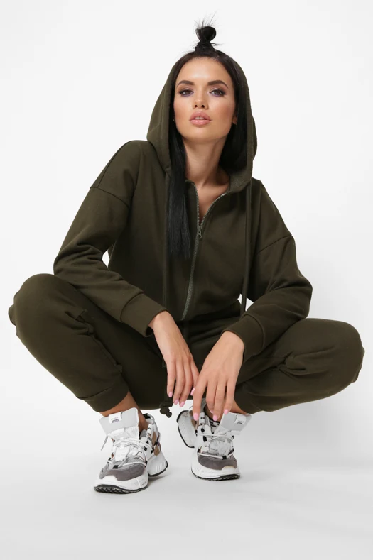 Jumpsuit KB-6138-1 khaki