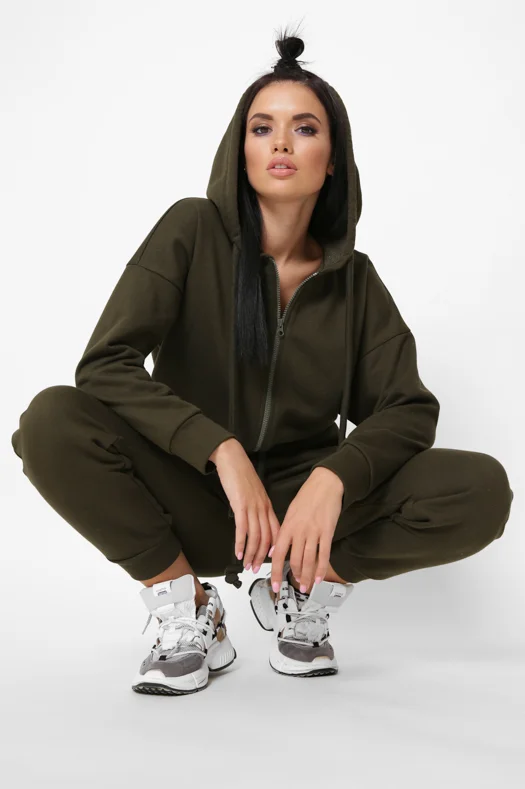 Jumpsuit KB-6138-1 khaki
