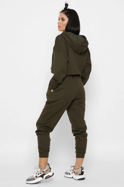 Jumpsuit KB-6138-1 khaki