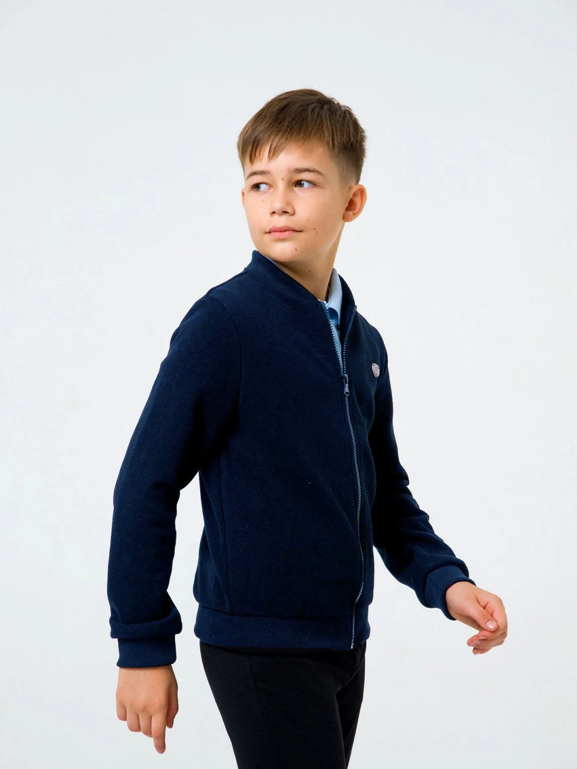 Бомбер 116461/116462 синий