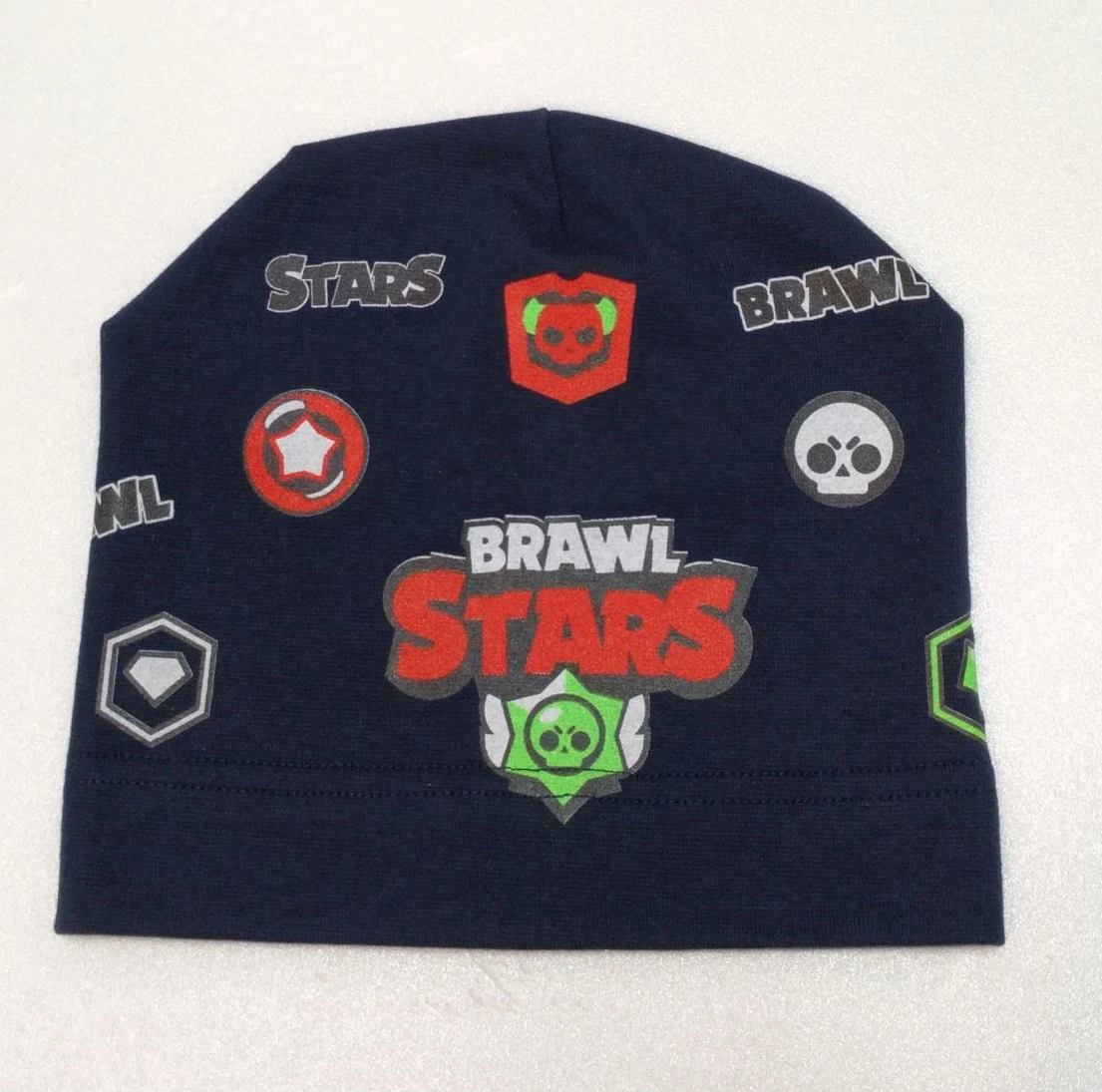 Шапки трикотажна BRAWL STARS темно-синя