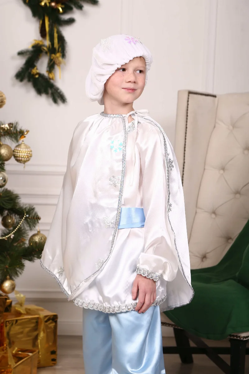 Snowman Carnival Costume for Boys, Snow Kai #2