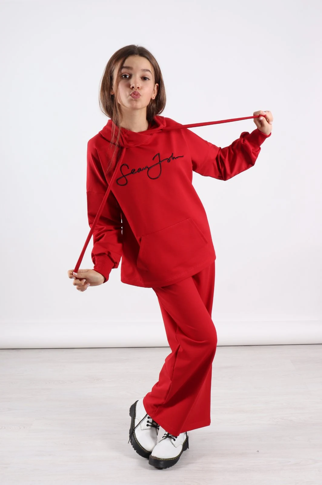 Sean John Tracksuit red