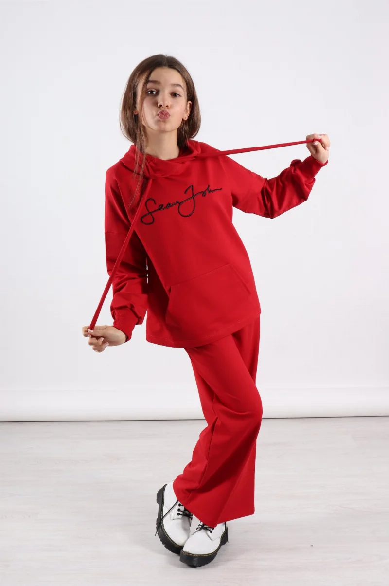 Sean John Tracksuit red