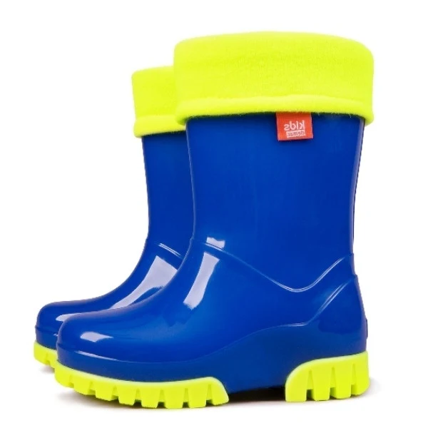 Чоботи гумові TWISTER FLUO сині Demar 0035