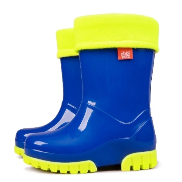 Чоботи гумові TWISTER FLUO сині Demar 0035