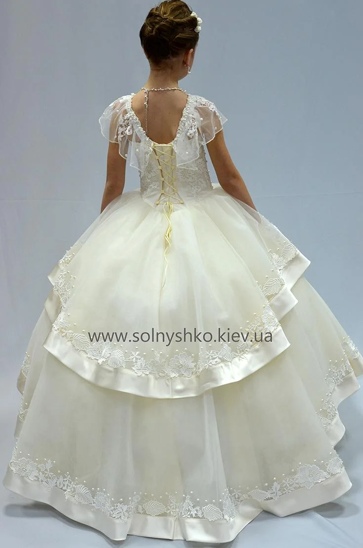 Virginia Formal Graduation Dress with Train