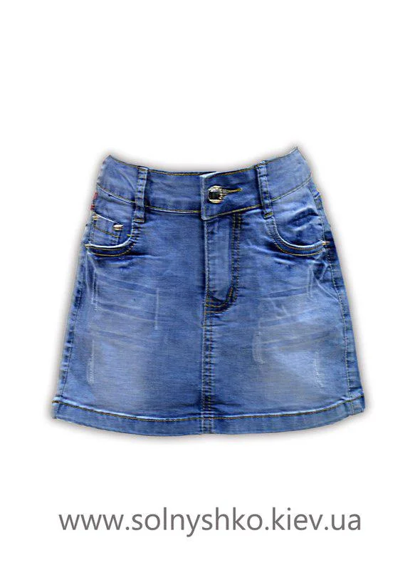 Denim skirt 19215