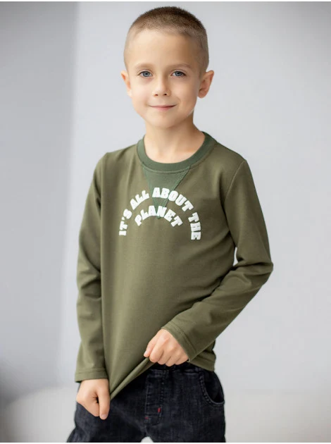 Sweatshirt 10055 khaki