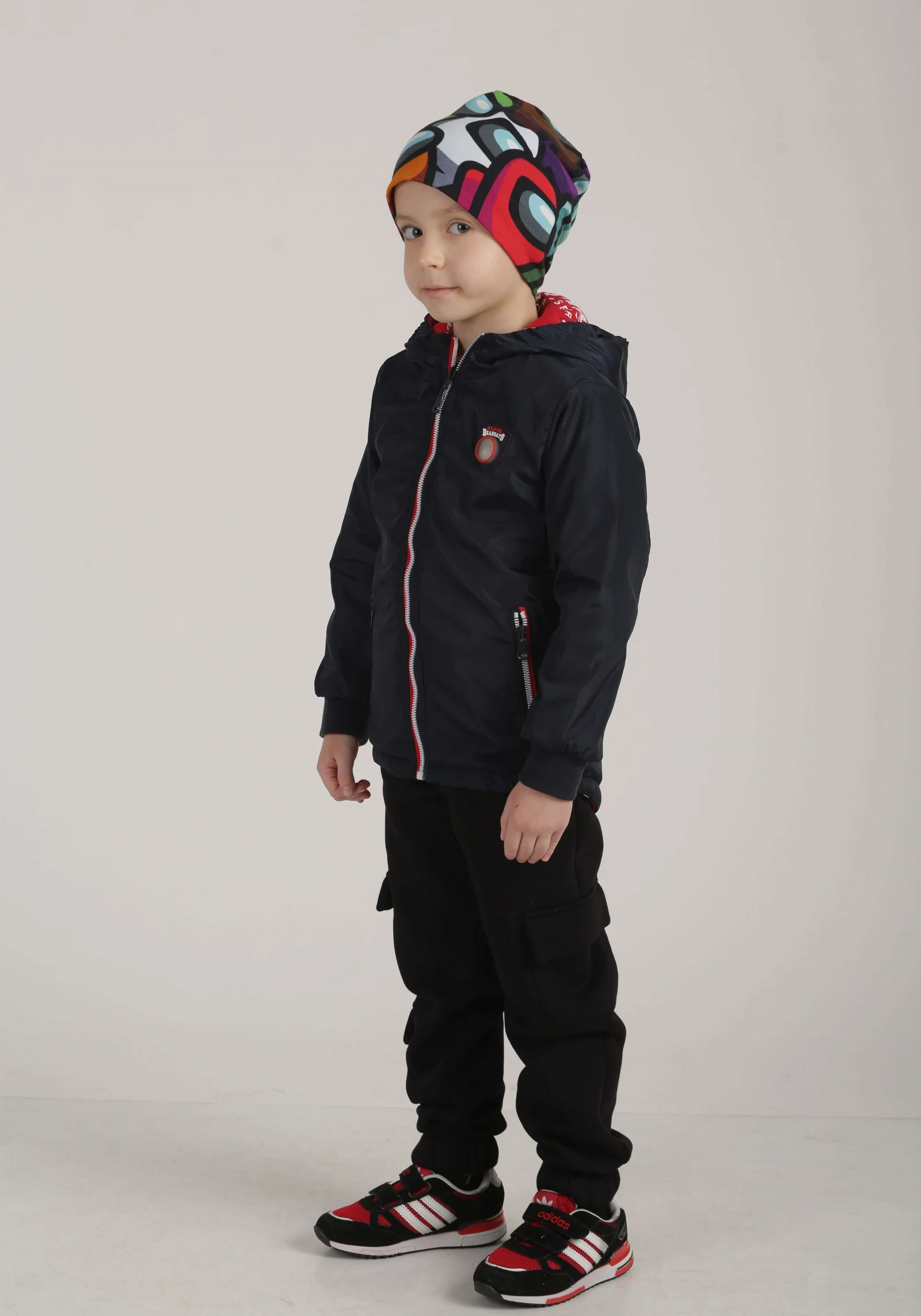 Reversible windbreaker jacket 29147