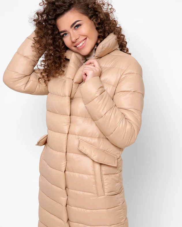 Куртка LS-8867-10 бежева