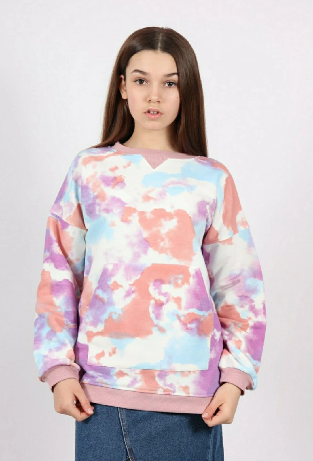 Світшоти беж JakPani Tie-Dye