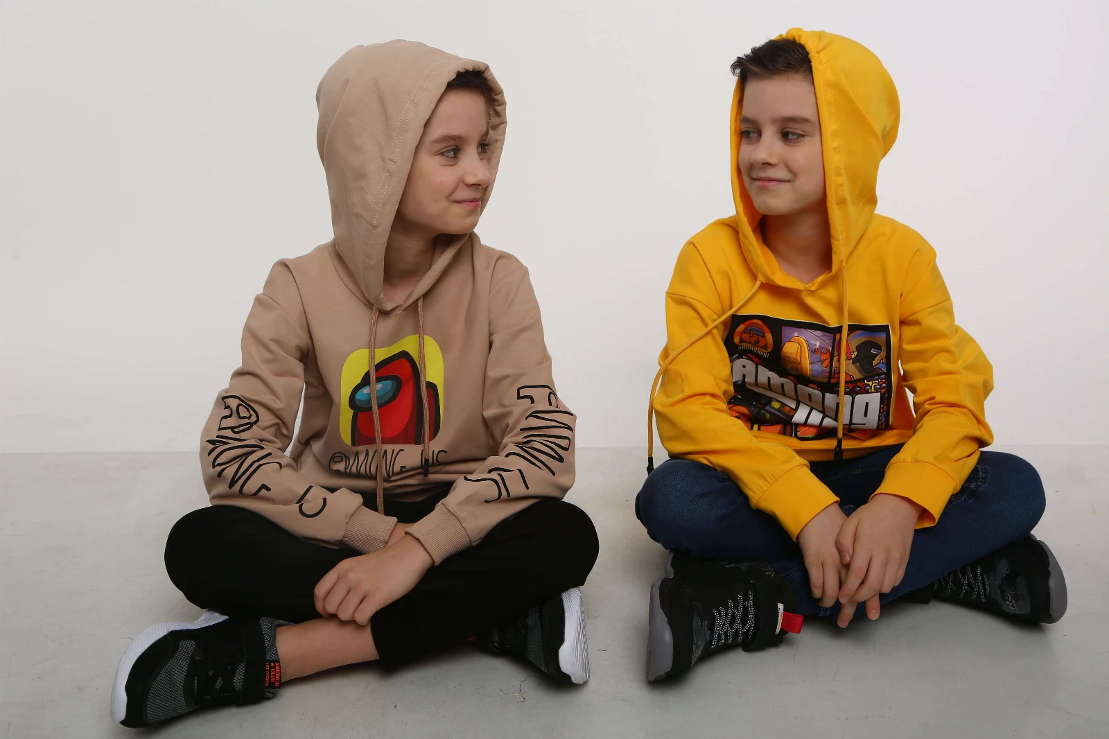 Худі 21716 Among Us жовтий