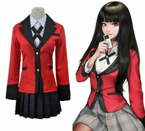 Yumeko Jabami Cosplay Jacket Costume