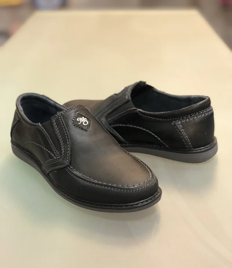 Туфли макасины МП30 черные ТМ Men's Style