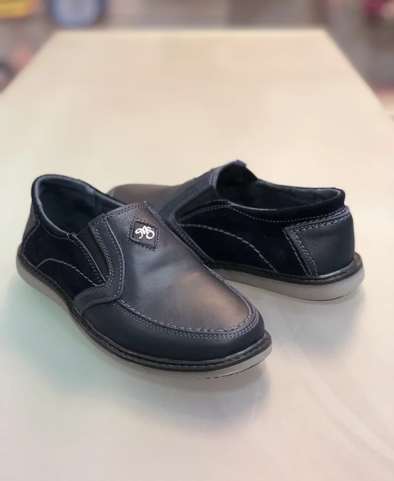 Туфли мокасины МП30 синие ТМ Men's Style