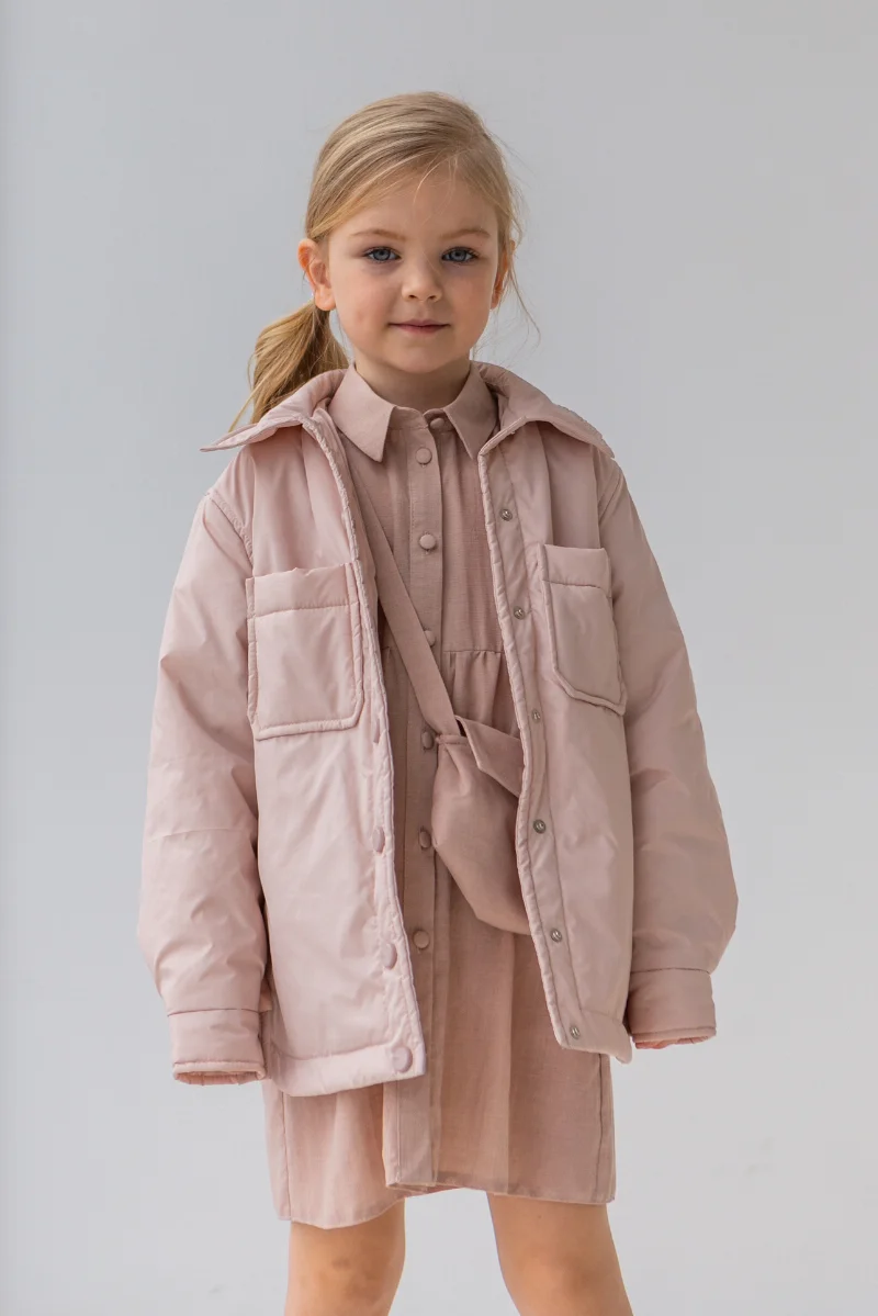 Shirt-jacket Eland 6874 peach
