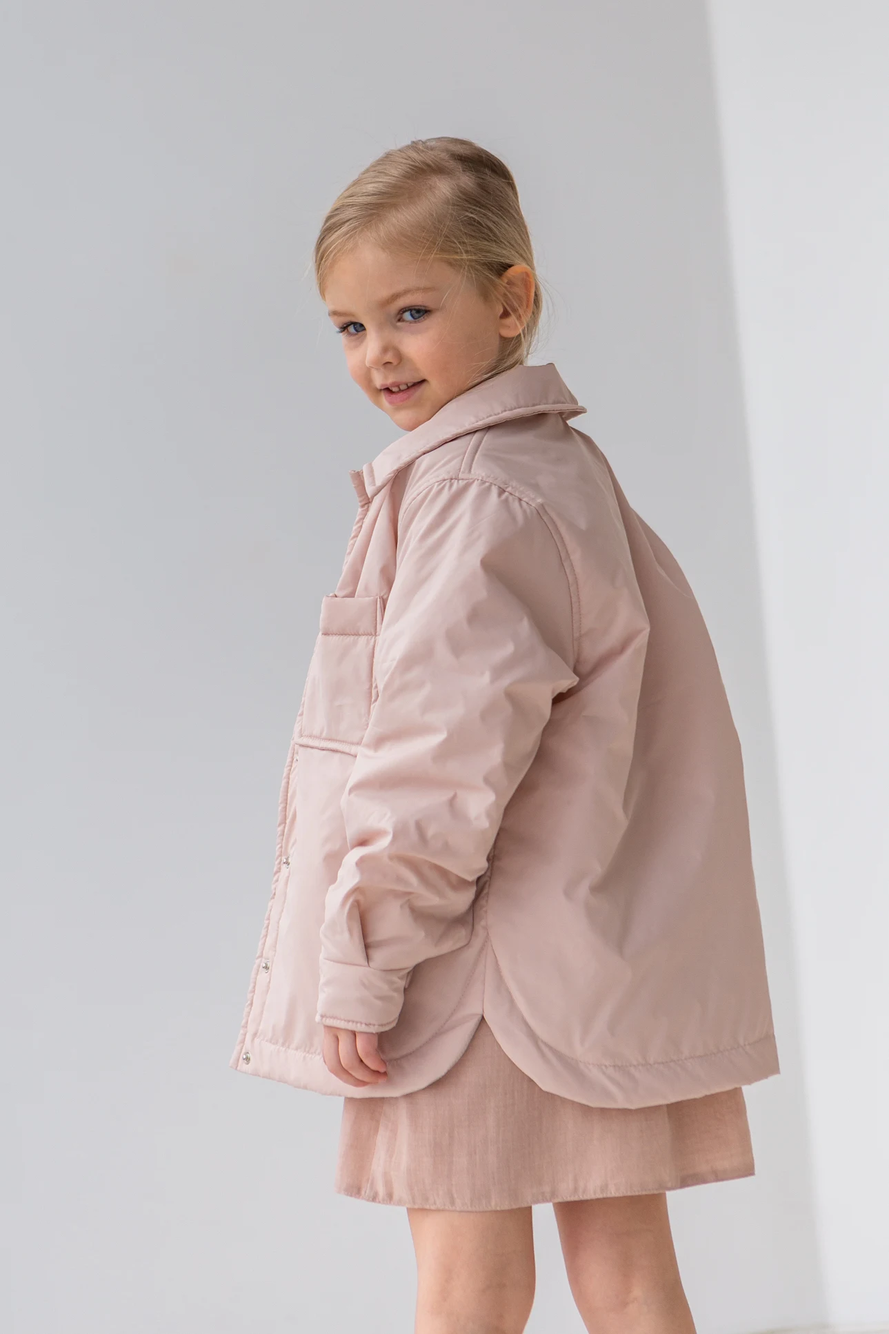 Shirt-jacket Eland 6874 peach