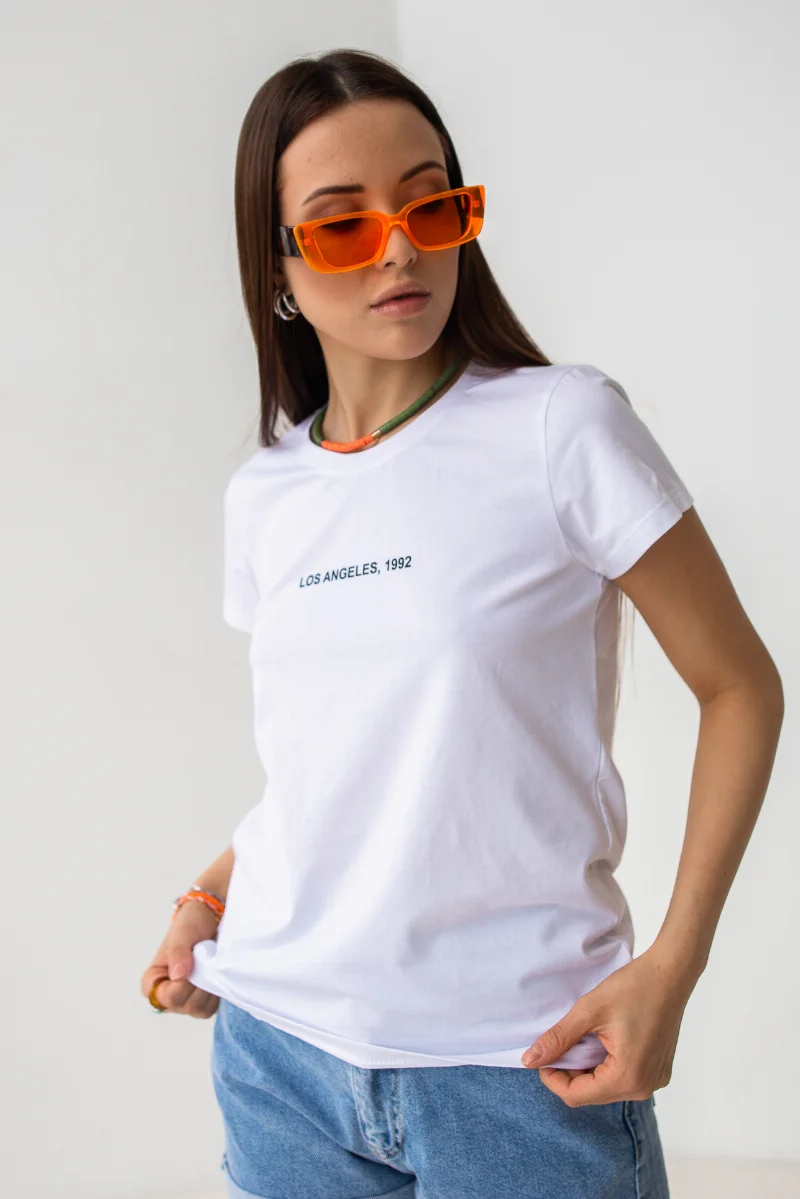 Футболка Мігро 7158 біла