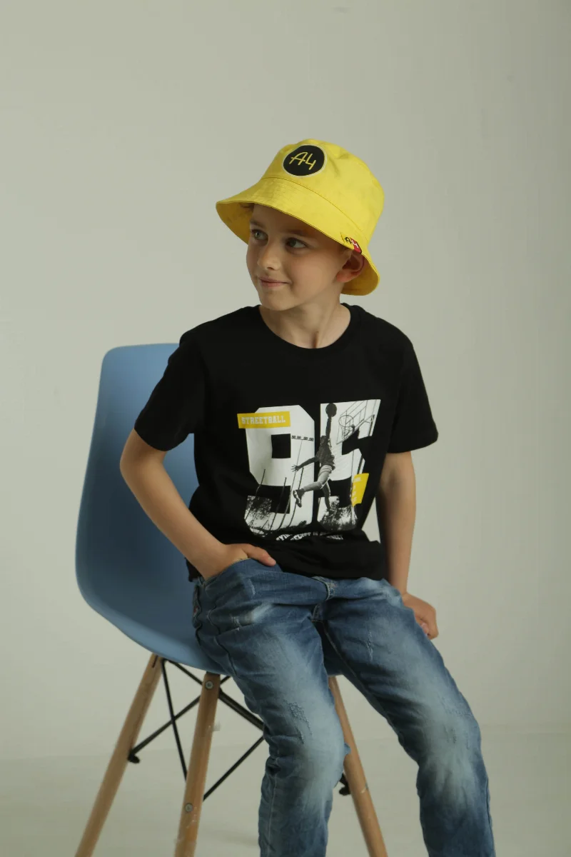 Футболка 15330 чорна