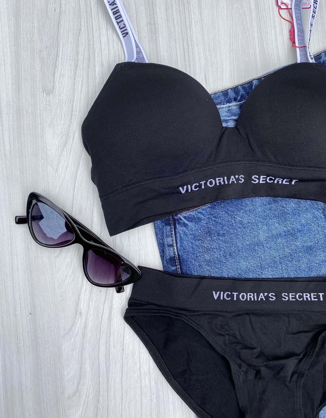 Спортивний комплект Victoria's Secret чорний