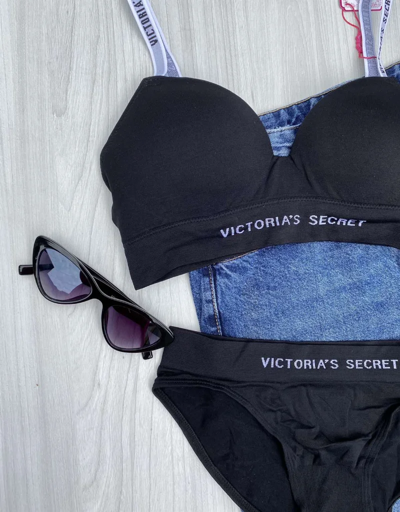 Спортивний комплект Victoria's Secret чорний