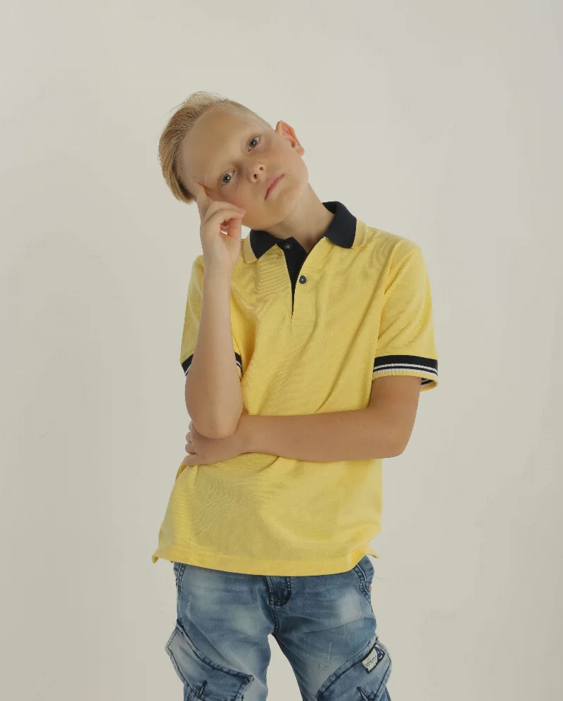 Футболка поло Yellow 16MD жовта