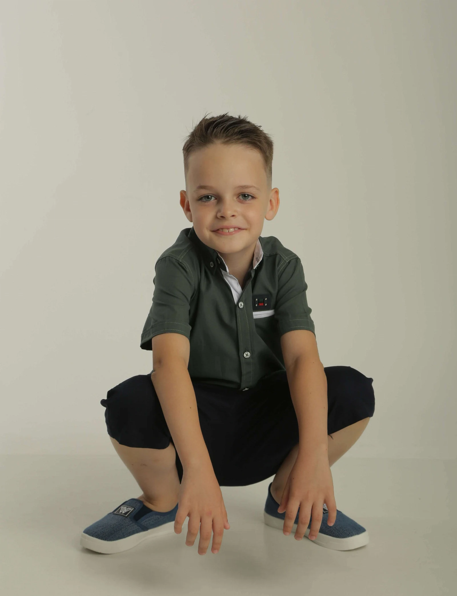 Шорти 56680 сині
