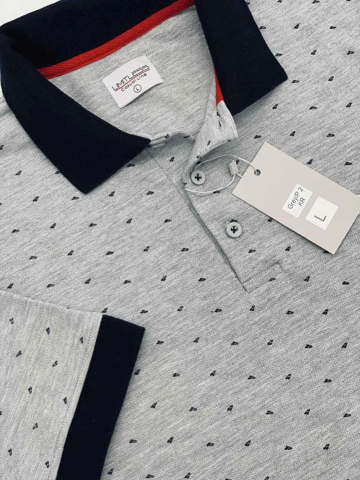Футболка поло GREY / P2 MDKR сіра