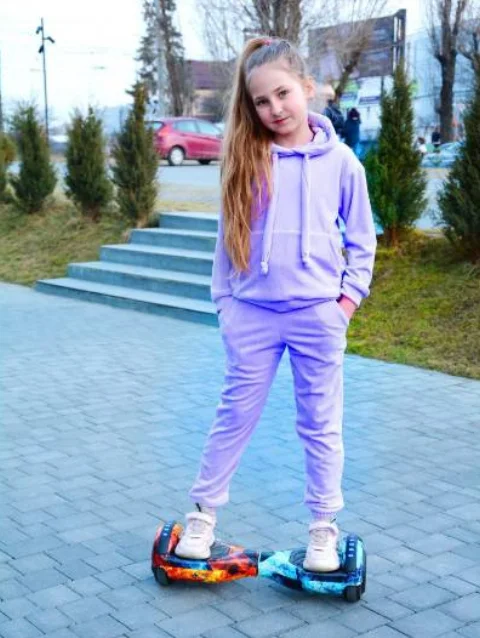 Спортивний костюм Анабель Анна велюр ліловий