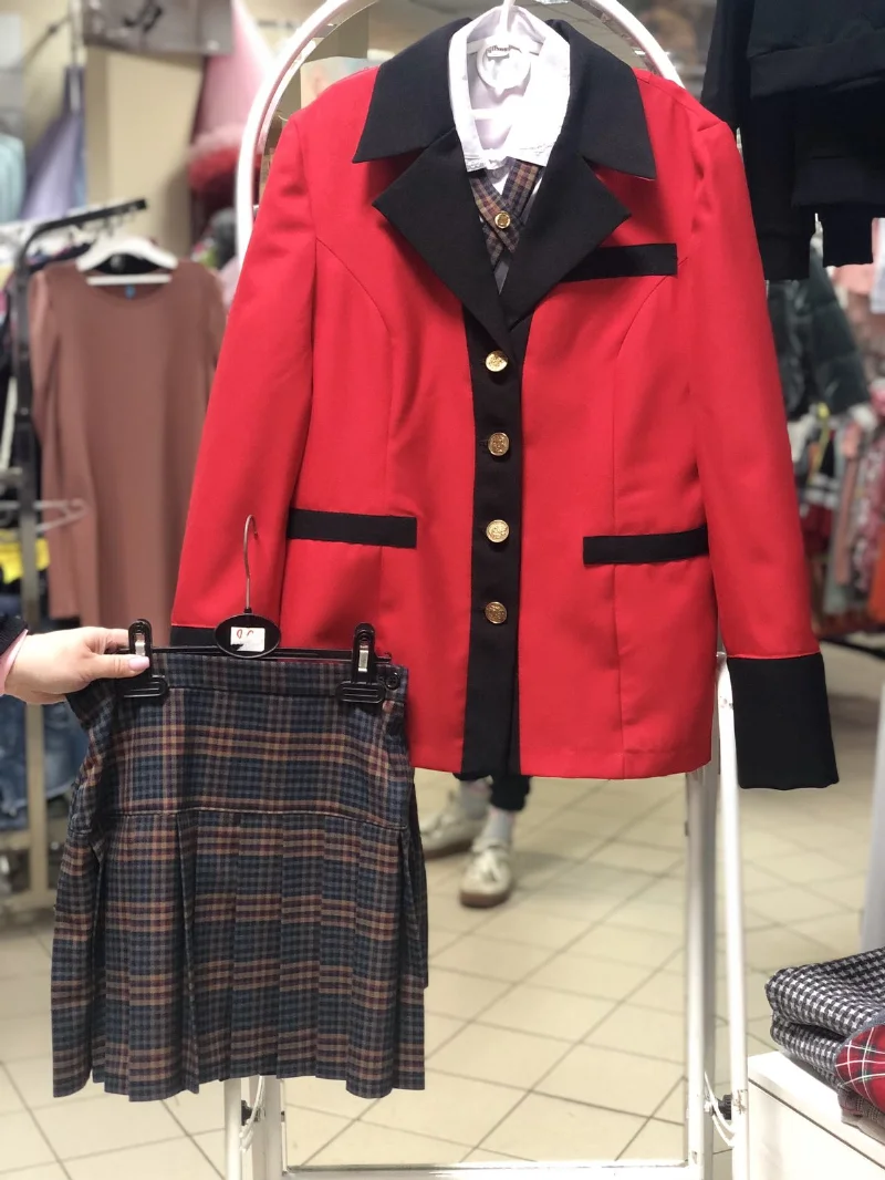 Yumeko Jabami Cosplay Jacket Costume