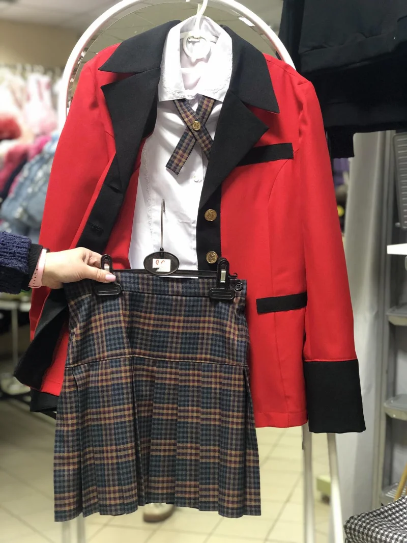 Yumeko Jabami Cosplay Jacket Costume