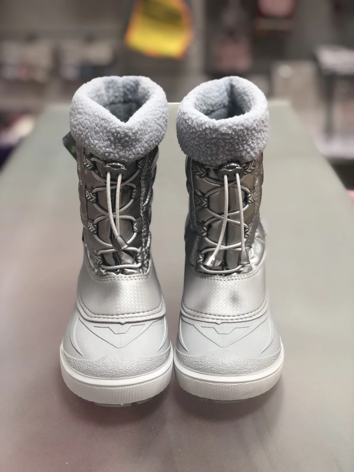 Чоботи зимові - дутики - сноубутси FARRY SILVER 1533NE