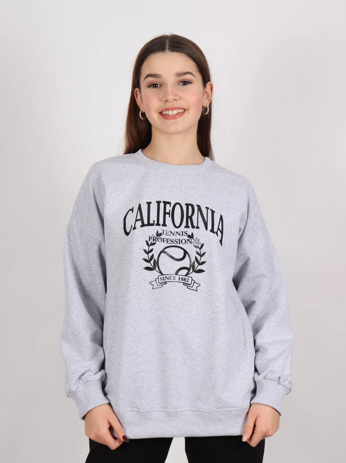 Світшот 1579 California сірий