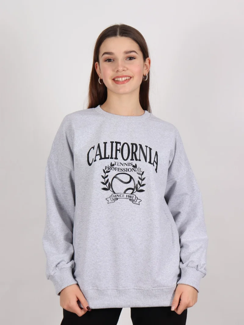 Світшот 1579 California сірий