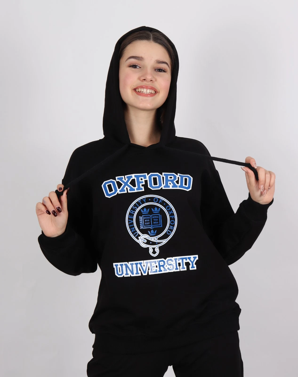 Худі 1578 Oxford чорне